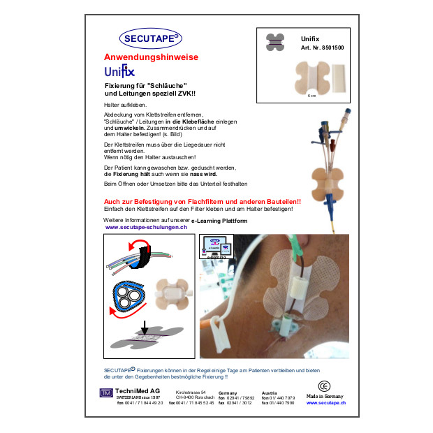 ANWENDUNGSHINWEISE-UNIFIX